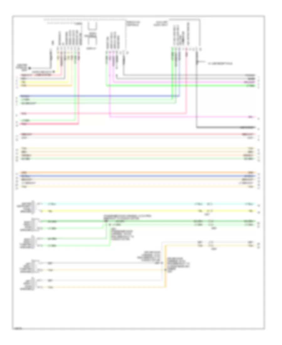 Premium Radio Wiring Diagram (2 of 3) for Chevrolet Camaro LS 2013