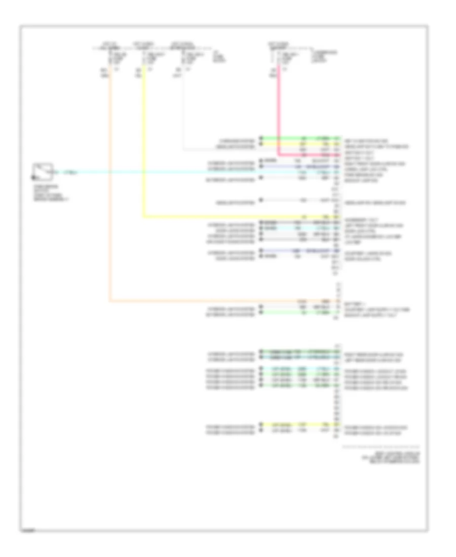 Body Control Modules Wiring Diagram (2 of 2) for Chevrolet Cab  Chassis Silverado 3500 2005