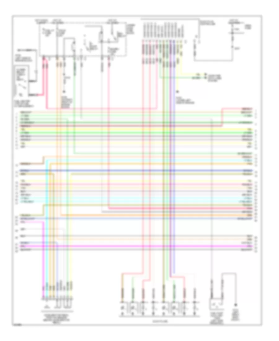 6 6L VIN 2 Engine Performance Wiring Diagram 2 of 6 for Chevrolet Cab  Chassis Silverado 2005 3500