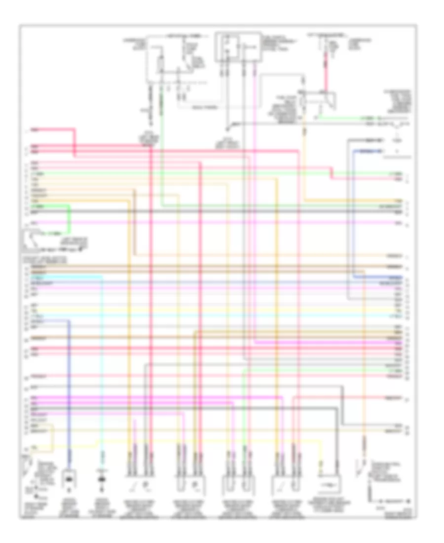 8 1L VIN G Engine Performance Wiring Diagram 2 of 5 for Chevrolet Cab  Chassis Silverado 2005 3500