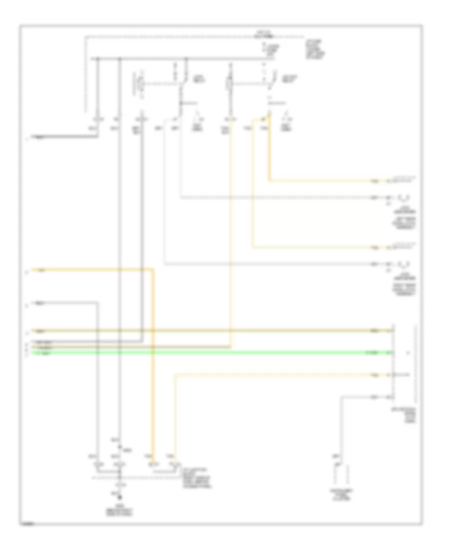 Power Door Locks Wiring Diagram, Up Level (2 of 2) for Chevrolet Cab  Chassis Silverado 3500 2005