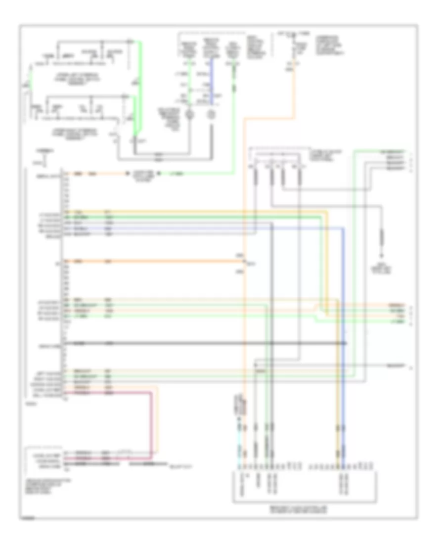 Premium Sound Radio Wiring Diagram, with CD (1 of 2) for Chevrolet Cab  Chassis Silverado 3500 2005