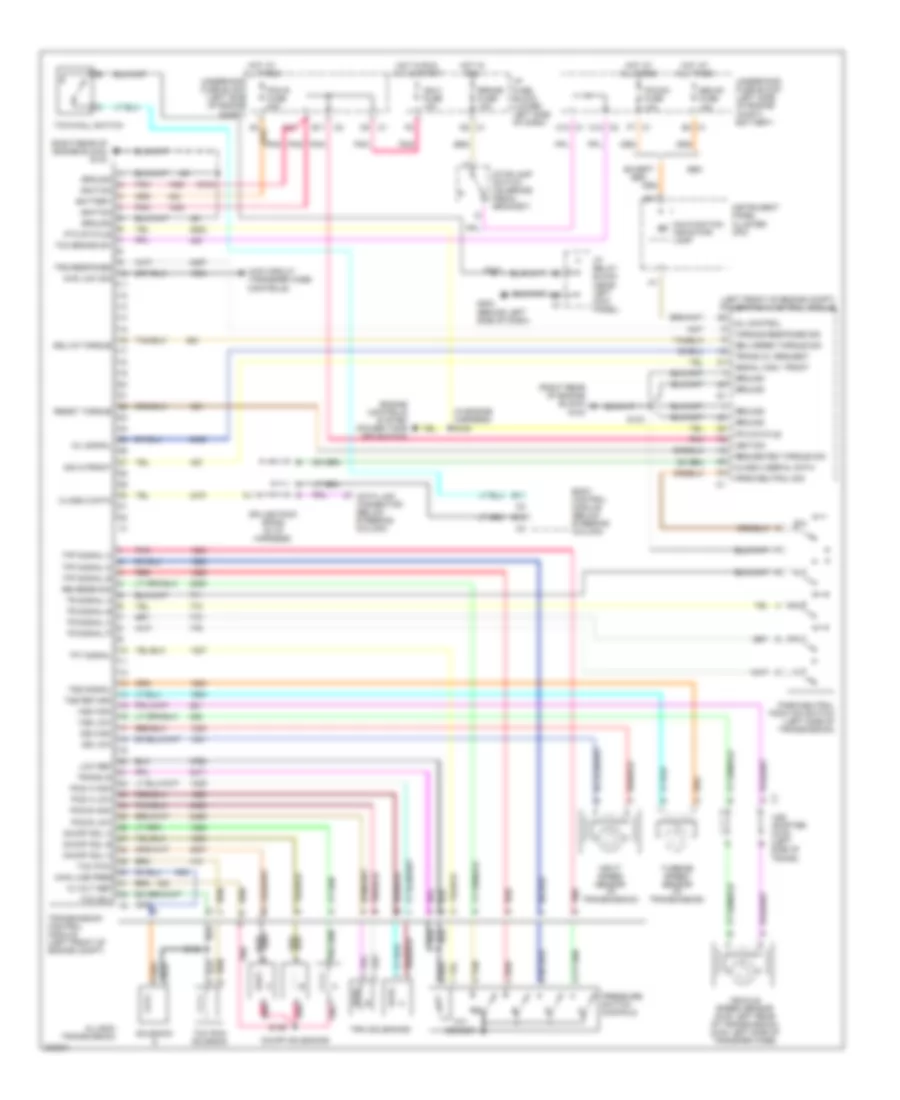 8 1L VIN G A T Wiring Diagram for Chevrolet Cab  Chassis Silverado 2005 3500