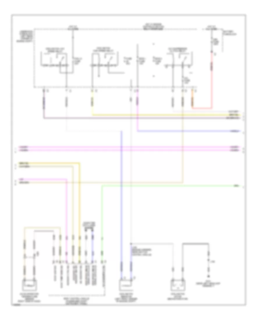 Manual AC Wiring Diagram (2 of 3) for Chevrolet Spark LS 2014