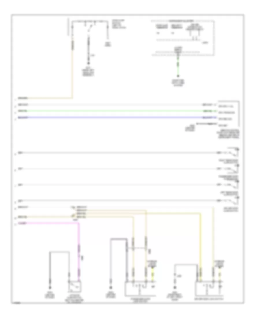 Forced Entry Wiring Diagram (2 of 2) for Chevrolet Spark LS 2014