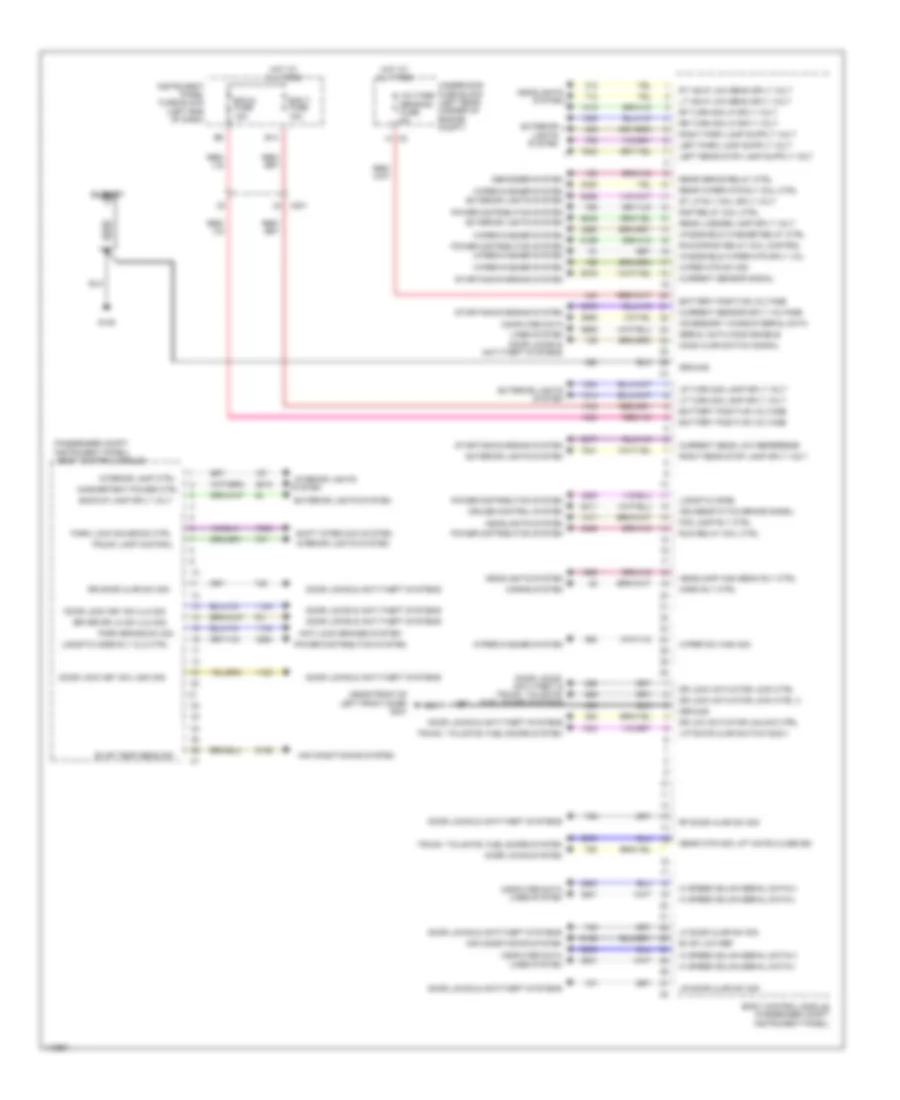Body Control Modules Wiring Diagram 2 of 2 for Chevrolet Spark LS 2014