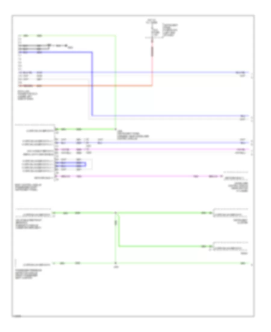 Computer Data Lines Wiring Diagram 1 of 2 for Chevrolet Spark LS 2014