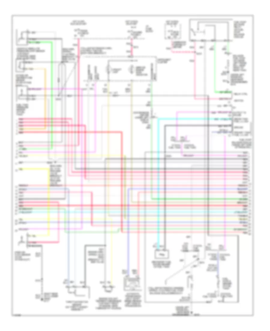 5 7L VIN R Engine Performance Wiring Diagrams 3 of 4 for Chevrolet Pickup C1999 3500