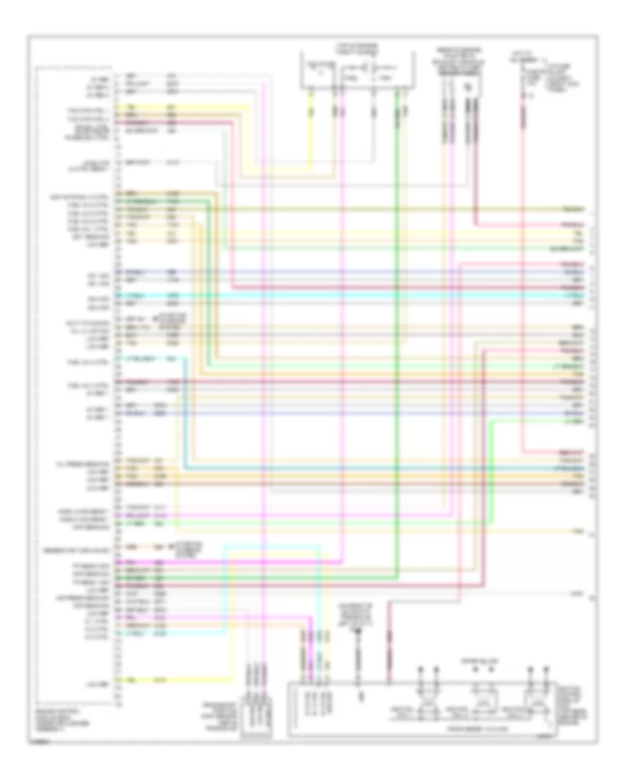 3.5L VIN N, Engine Performance Wiring Diagram (1 of 4) for Chevrolet Impala LS 2008