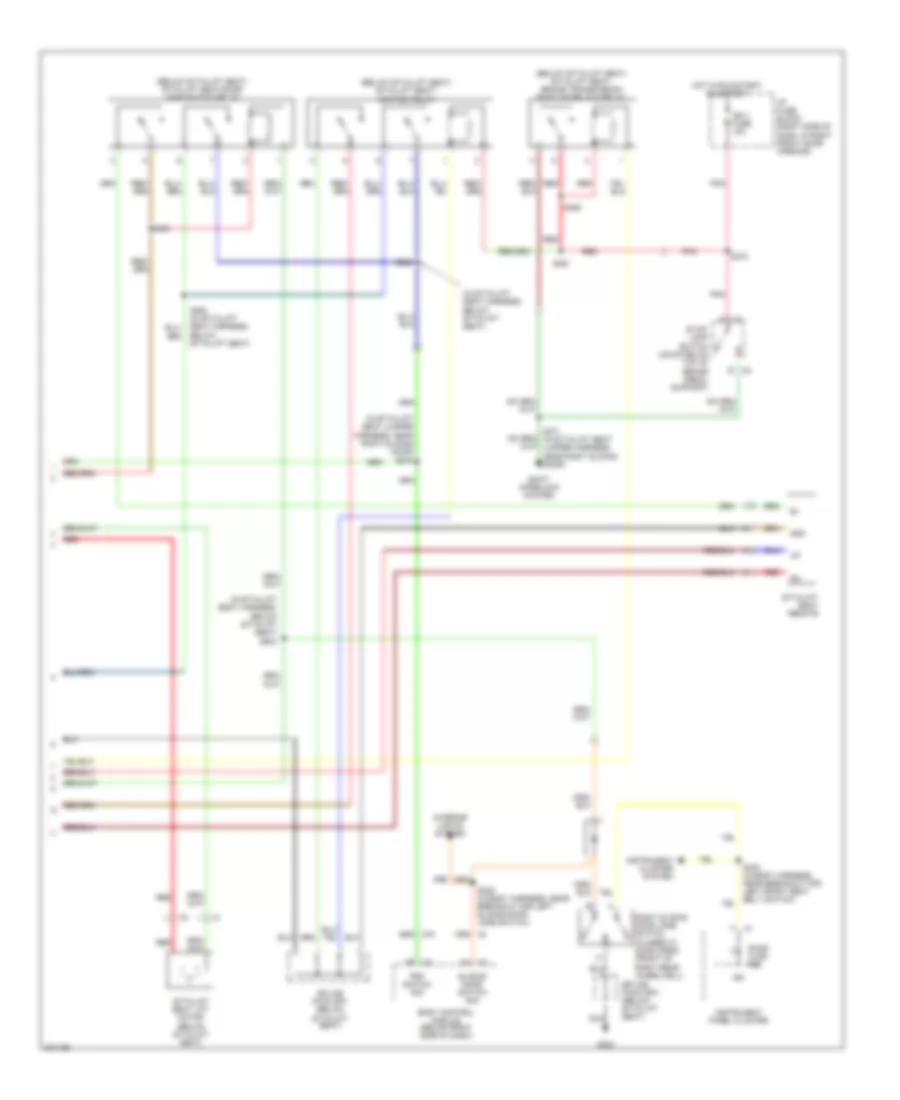 Sit-N-Lift Seat Wiring Diagram (2 of 2) for Chevrolet Venture 2005