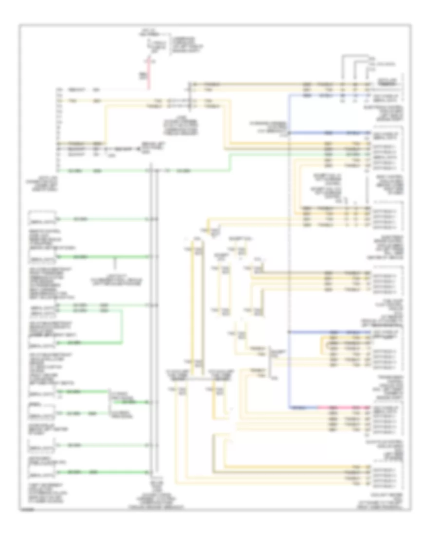 Computer Data Lines Wiring Diagram for Chevrolet Chevy Express H2009 1500