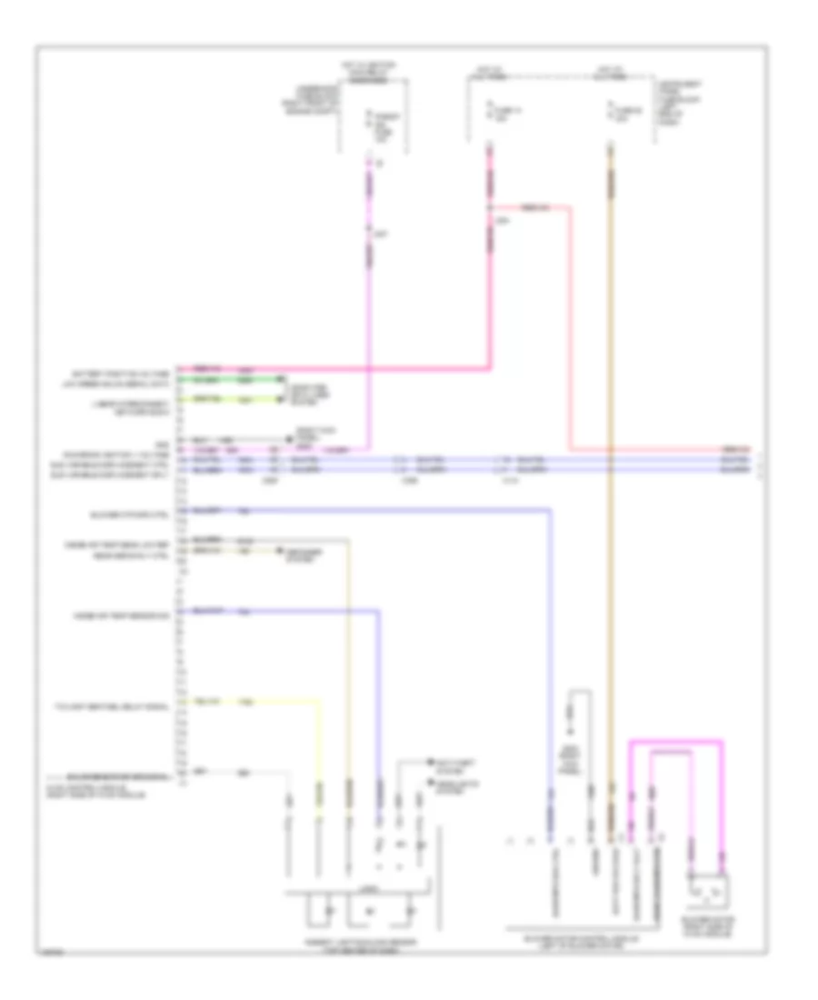 Automatic AC Wiring Diagram (1 of 4) for Chevrolet Caprice PPV 2014