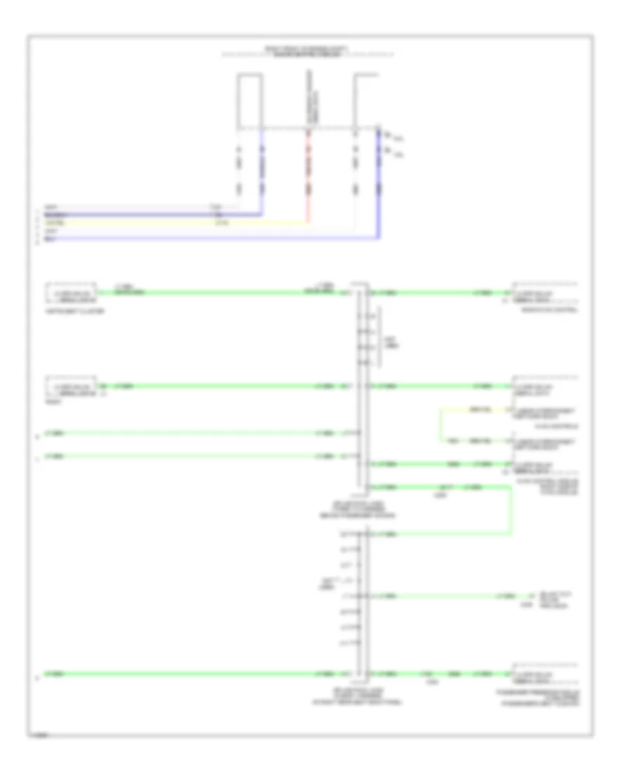 Computer Data Lines Wiring Diagram (3 of 3) for Chevrolet Caprice PPV 2014