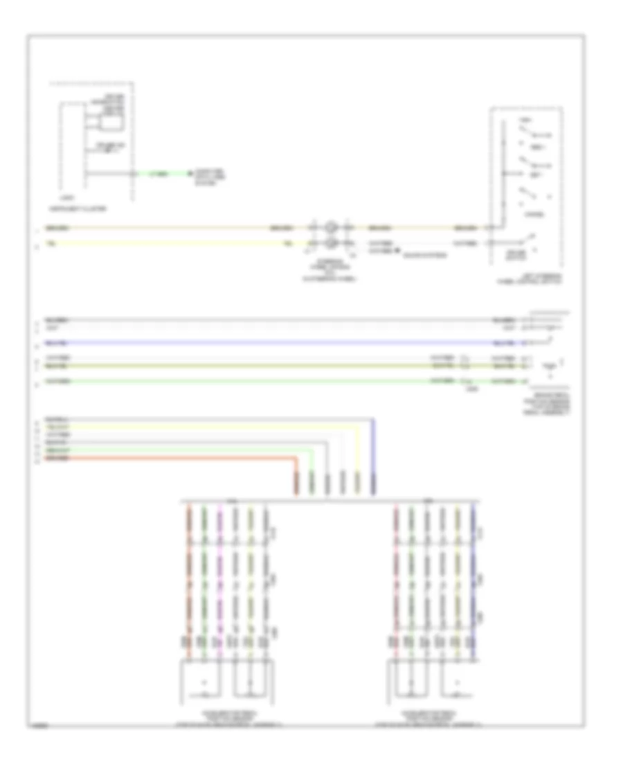 Cruise Control Wiring Diagram (2 of 2) for Chevrolet Caprice PPV 2014