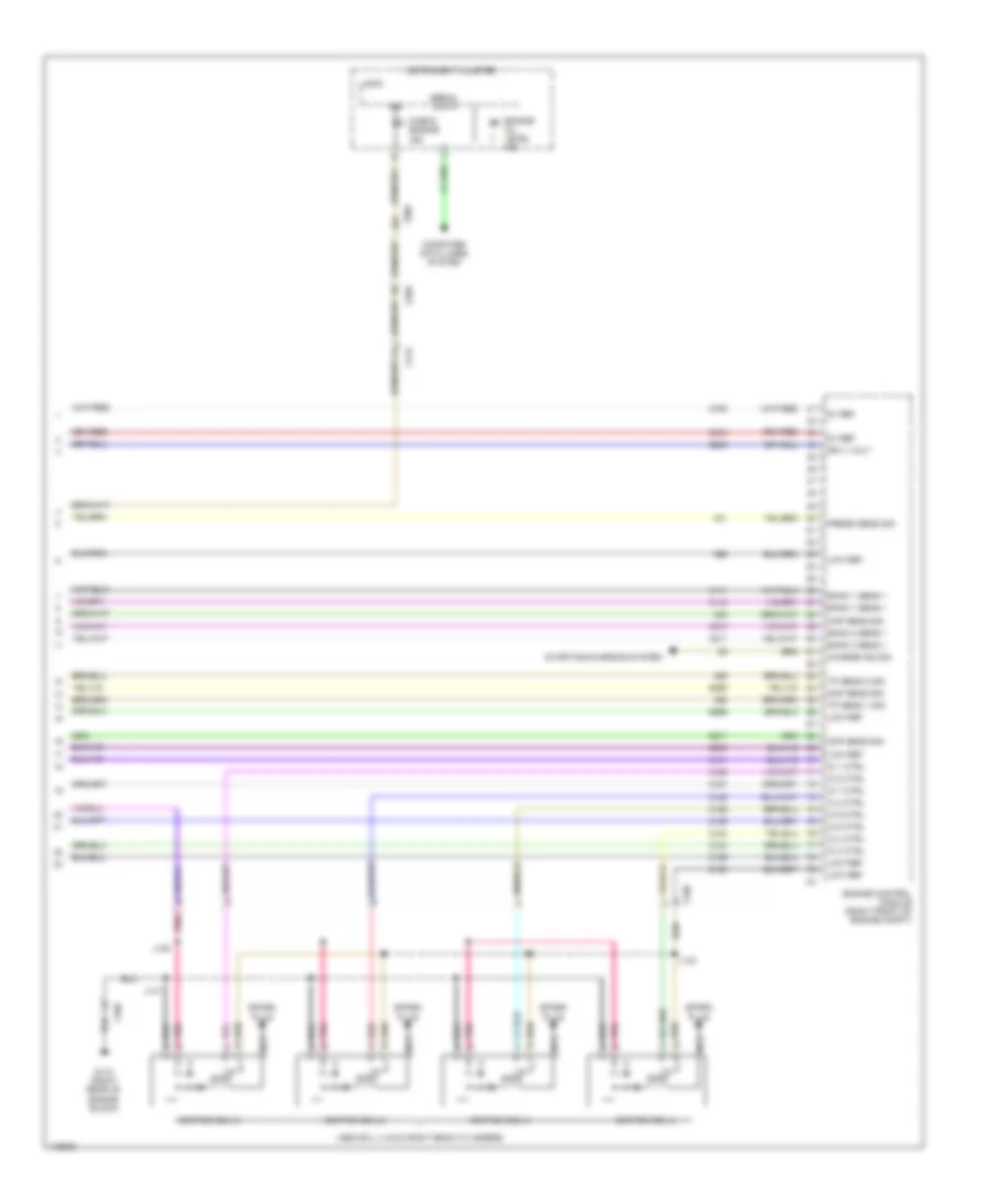 6.0L VIN 2, Engine Performance Wiring Diagram (6 of 6) for Chevrolet Caprice PPV 2014