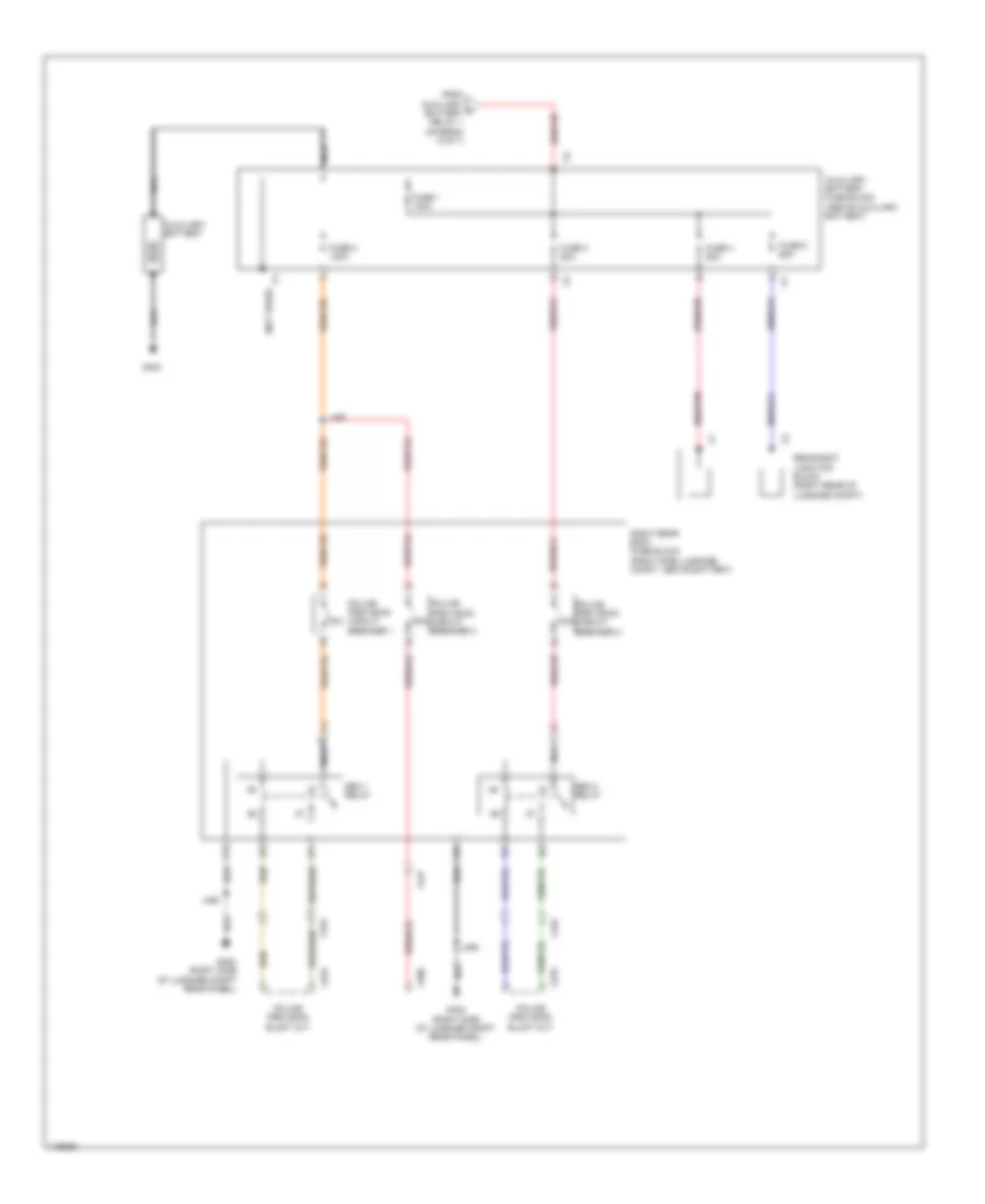 Power Distribution Wiring Diagram (7 of 7) for Chevrolet Caprice PPV 2014