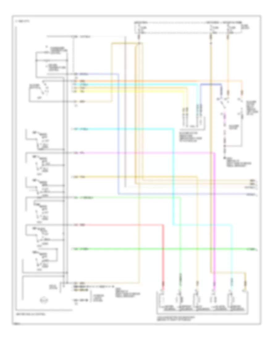 Air Conditioning Wiring Diagrams, CJ3 (1 of 2) for Chevrolet Lumina 1996