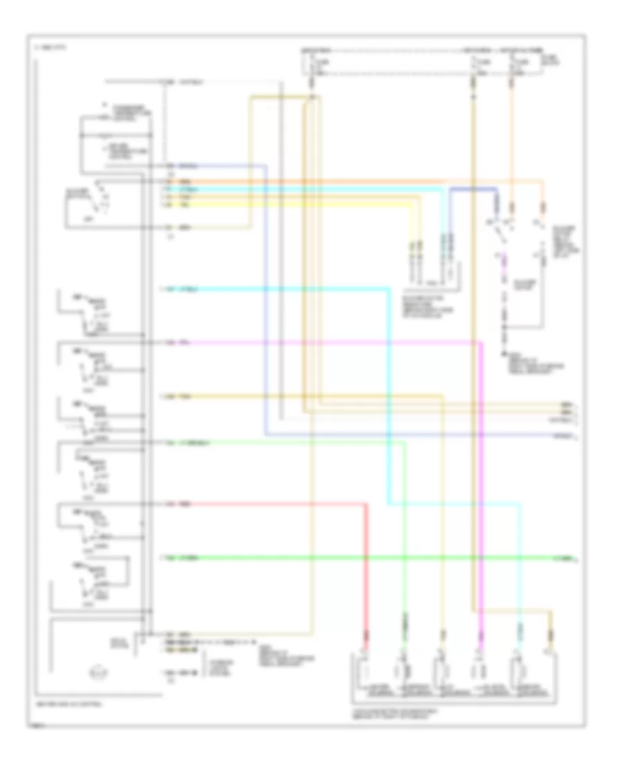 Air Conditioning Wiring Diagrams CJ3 1 of 2 for Chevrolet Lumina 1996