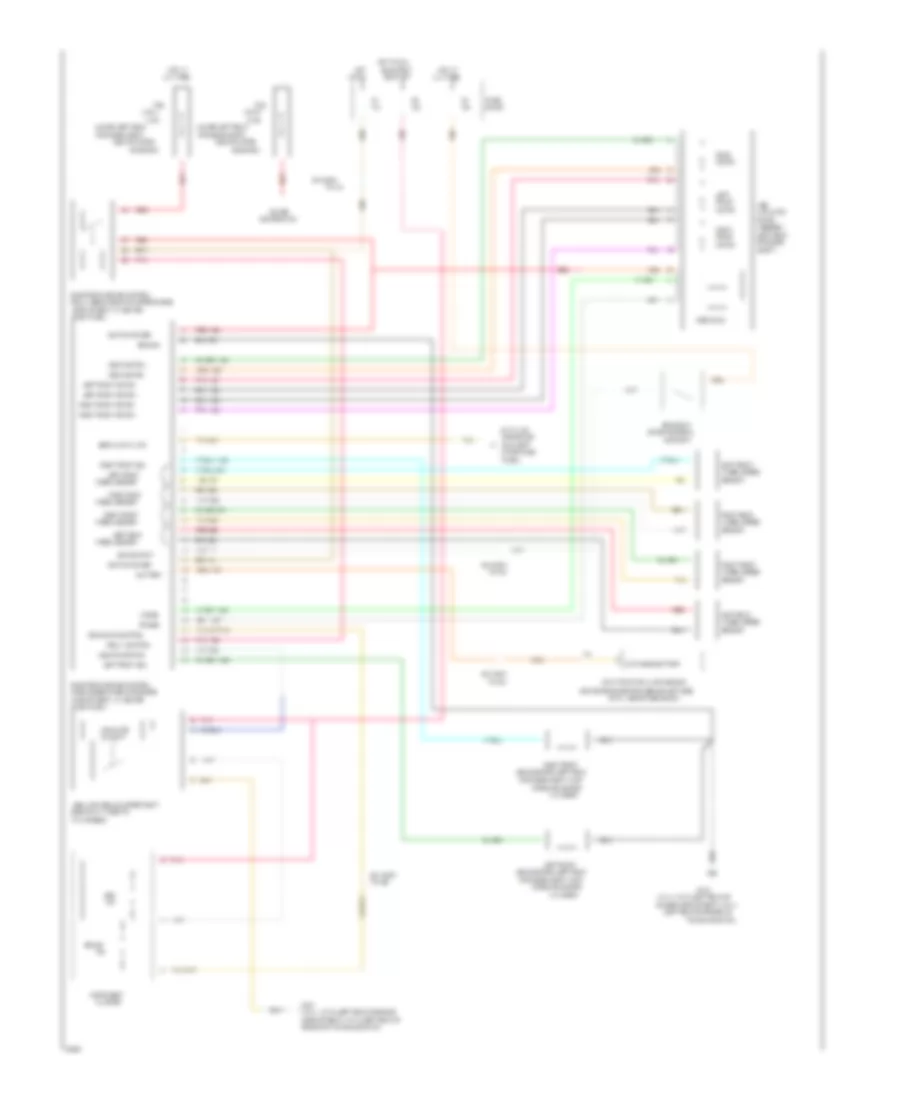 Anti-lock Brake Wiring Diagrams for Chevrolet Beretta Z26 1994