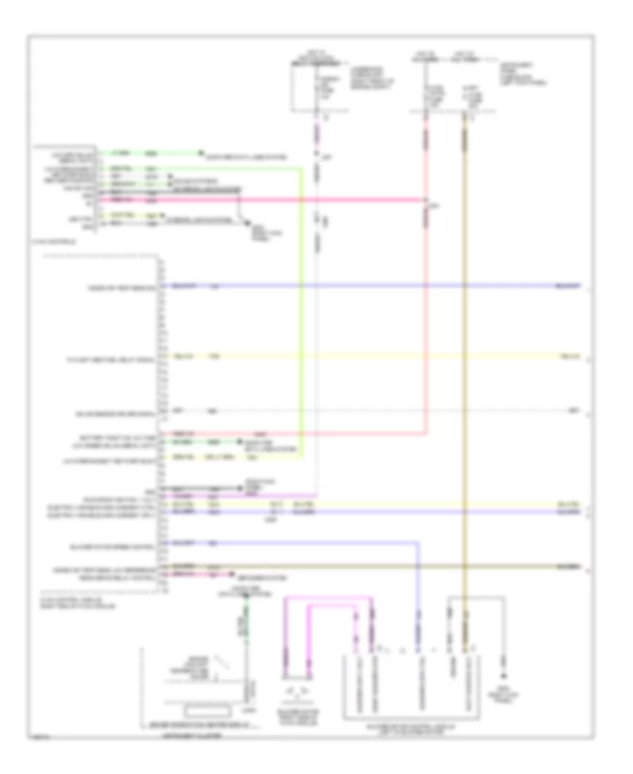 Automatic A C Wiring Diagram 1 of 4 for Chevrolet SS 2014