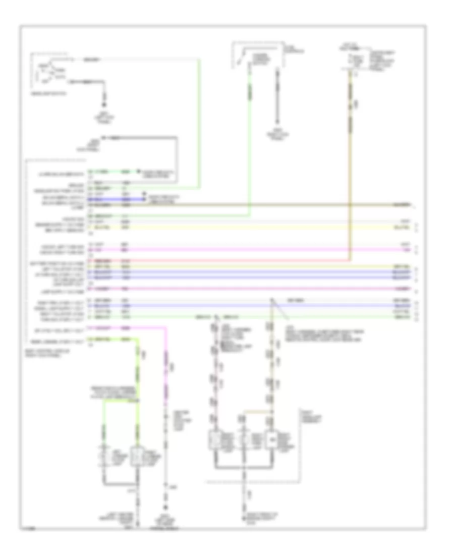 Exterior Lamps Wiring Diagram (1 of 3) for Chevrolet SS 2014
