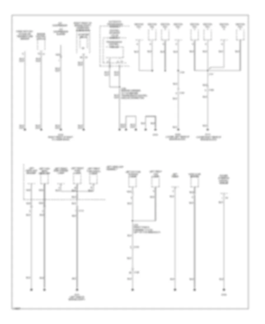 Ground Distribution Wiring Diagram 1 of 5 for Chevrolet SS 2014