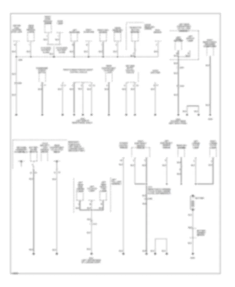 Ground Distribution Wiring Diagram (2 of 5) for Chevrolet SS 2014