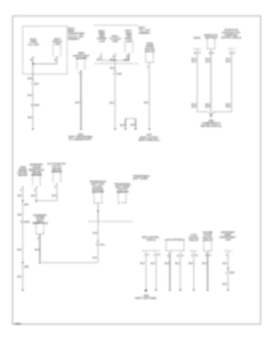 Ground Distribution Wiring Diagram (5 of 5) for Chevrolet SS 2014