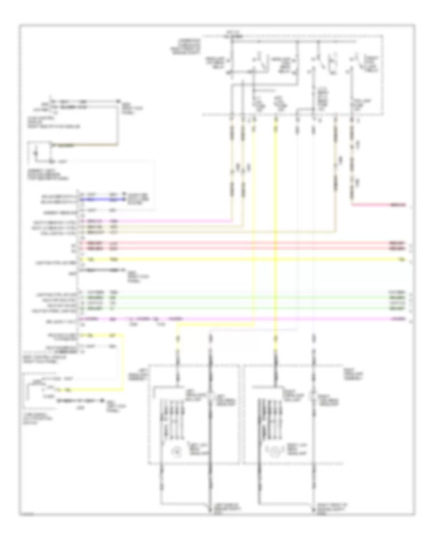 Headlights Wiring Diagram 1 of 2 for Chevrolet SS 2014