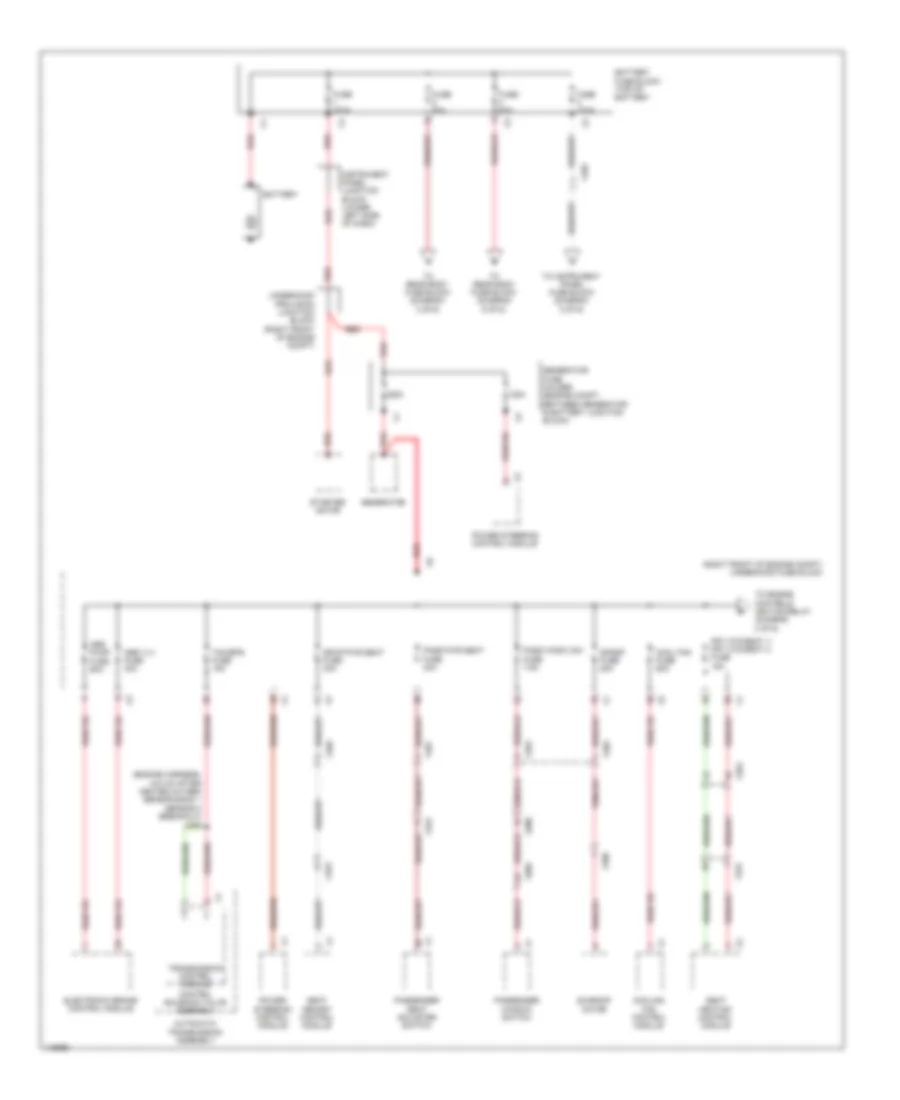 Power Distribution Wiring Diagram 1 of 6 for Chevrolet SS 2014