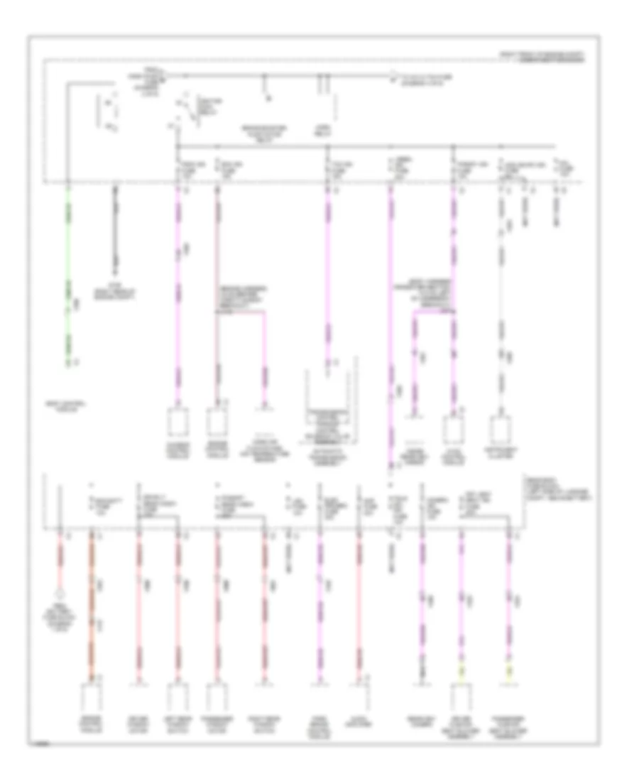 Power Distribution Wiring Diagram 3 of 6 for Chevrolet SS 2014