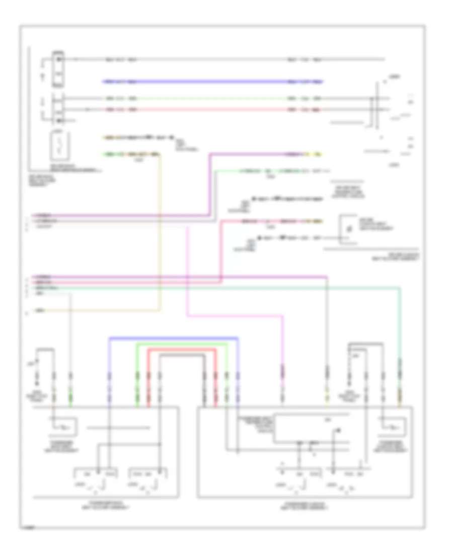 Heated Seats Wiring Diagram (2 of 2) for Chevrolet SS 2014