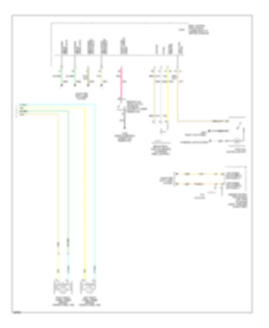 Anti lock Brakes Wiring Diagram 2 of 2 for Chevrolet Malibu Maxx SS 2007