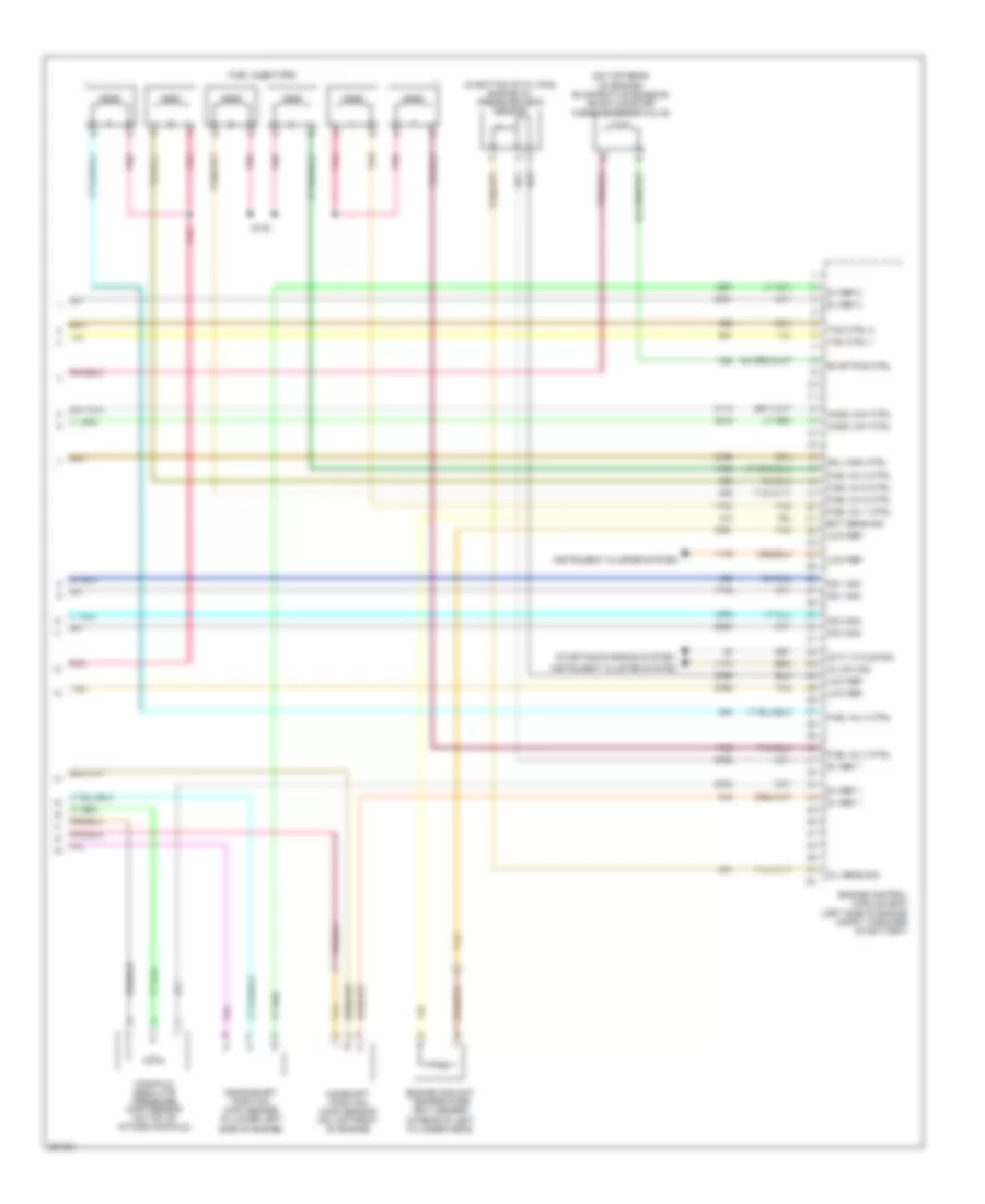 3 9L VIN 1 Engine Performance Wiring Diagram 4 of 4 for Chevrolet Malibu Maxx SS 2007