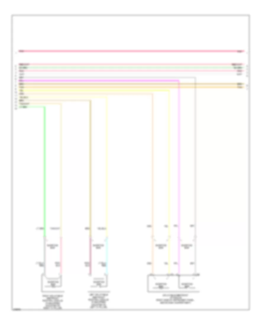 Supplemental Restraints Wiring Diagram 2 of 3 for Chevrolet Impala LTZ 2008