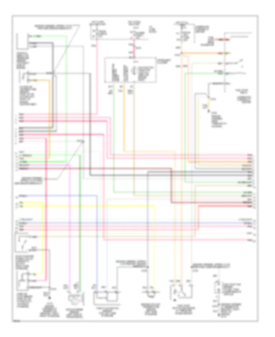 4 3L VIN W Engine Performance Wiring Diagrams 3 of 4 for Chevrolet Chevy Van G1997 1500