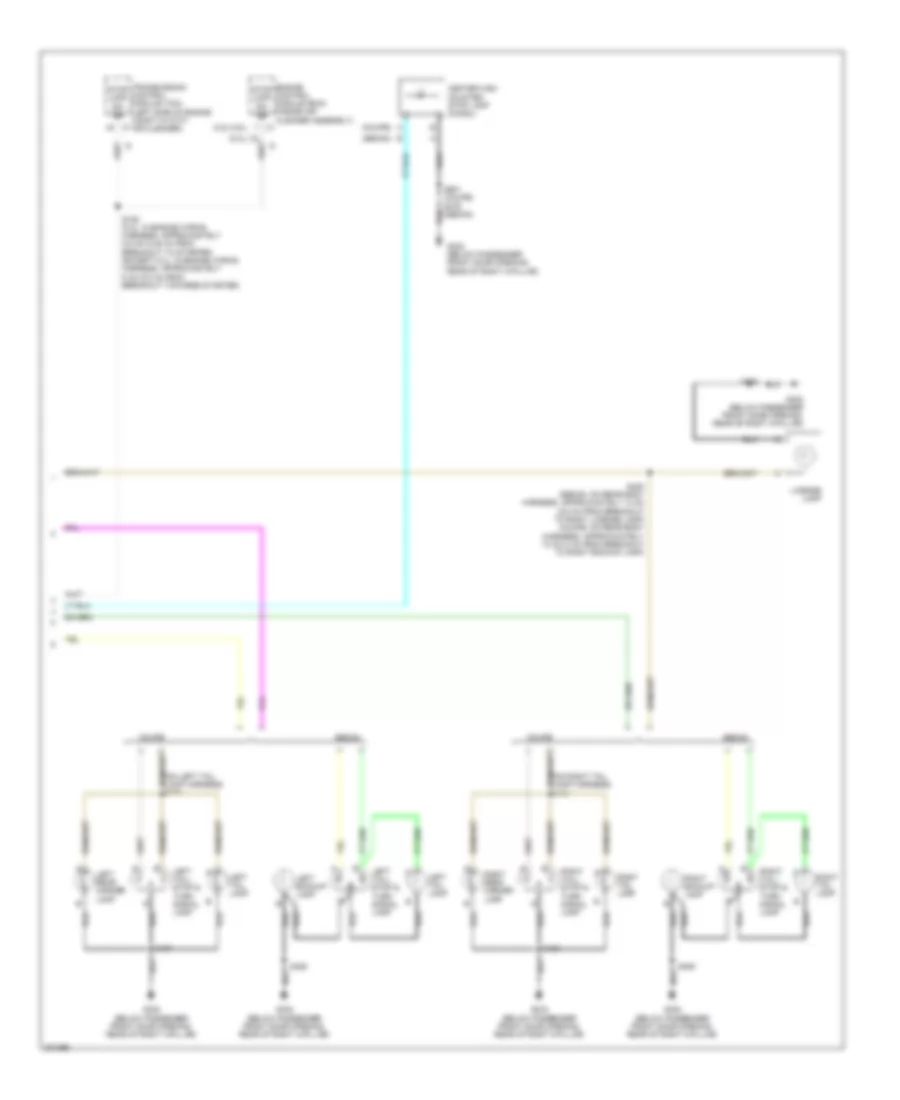 Exterior Lamps Wiring Diagram 2 of 2 for Chevrolet Monte Carlo SS 2006