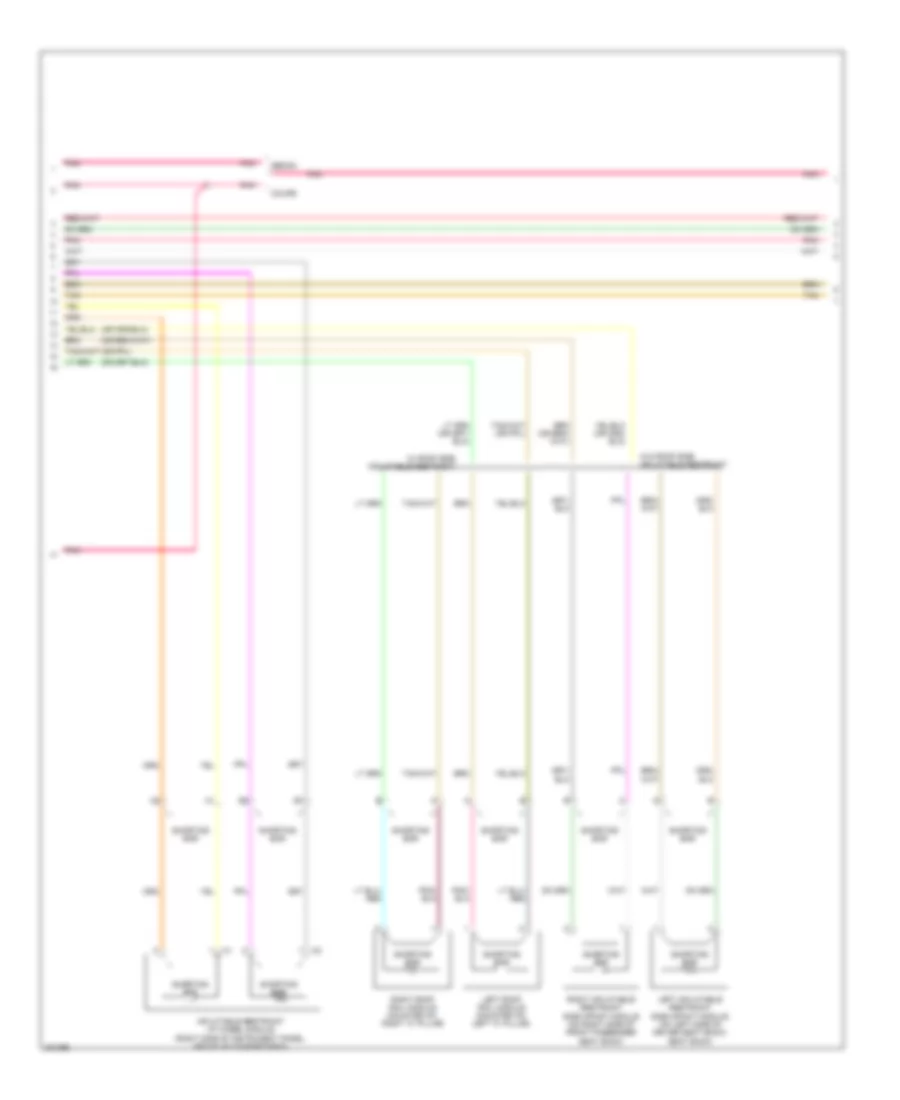 Supplemental Restraints Wiring Diagram 2 of 3 for Chevrolet Monte Carlo SS 2006