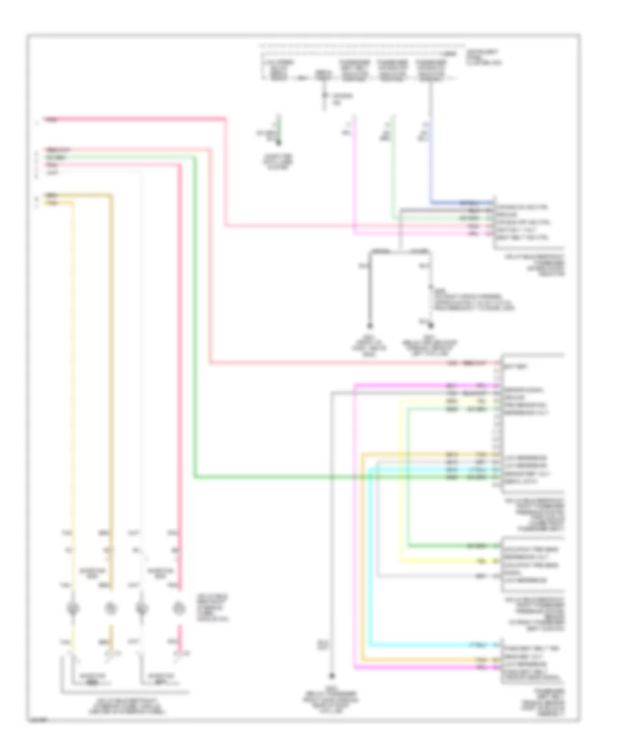 Supplemental Restraints Wiring Diagram 3 of 3 for Chevrolet Monte Carlo SS 2006