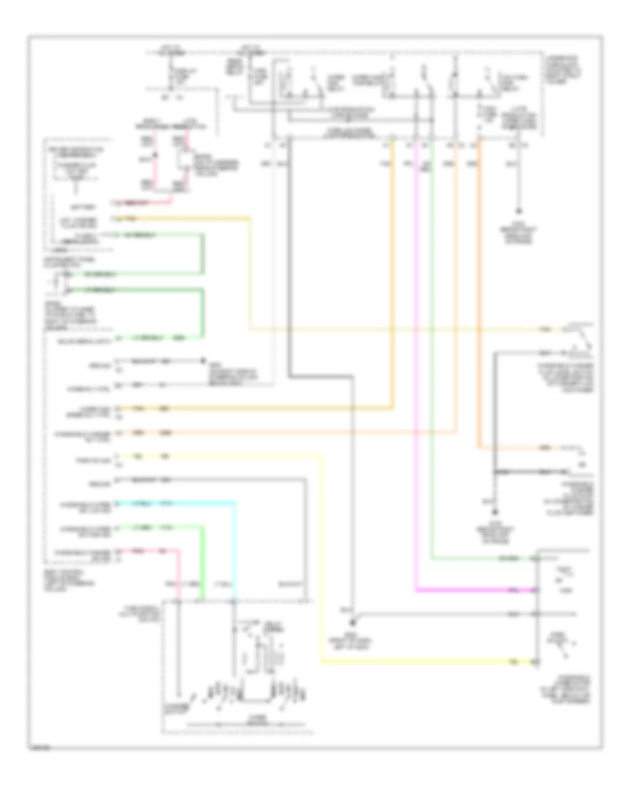 Wiper Washer Wiring Diagram for Chevrolet Monte Carlo SS 2006