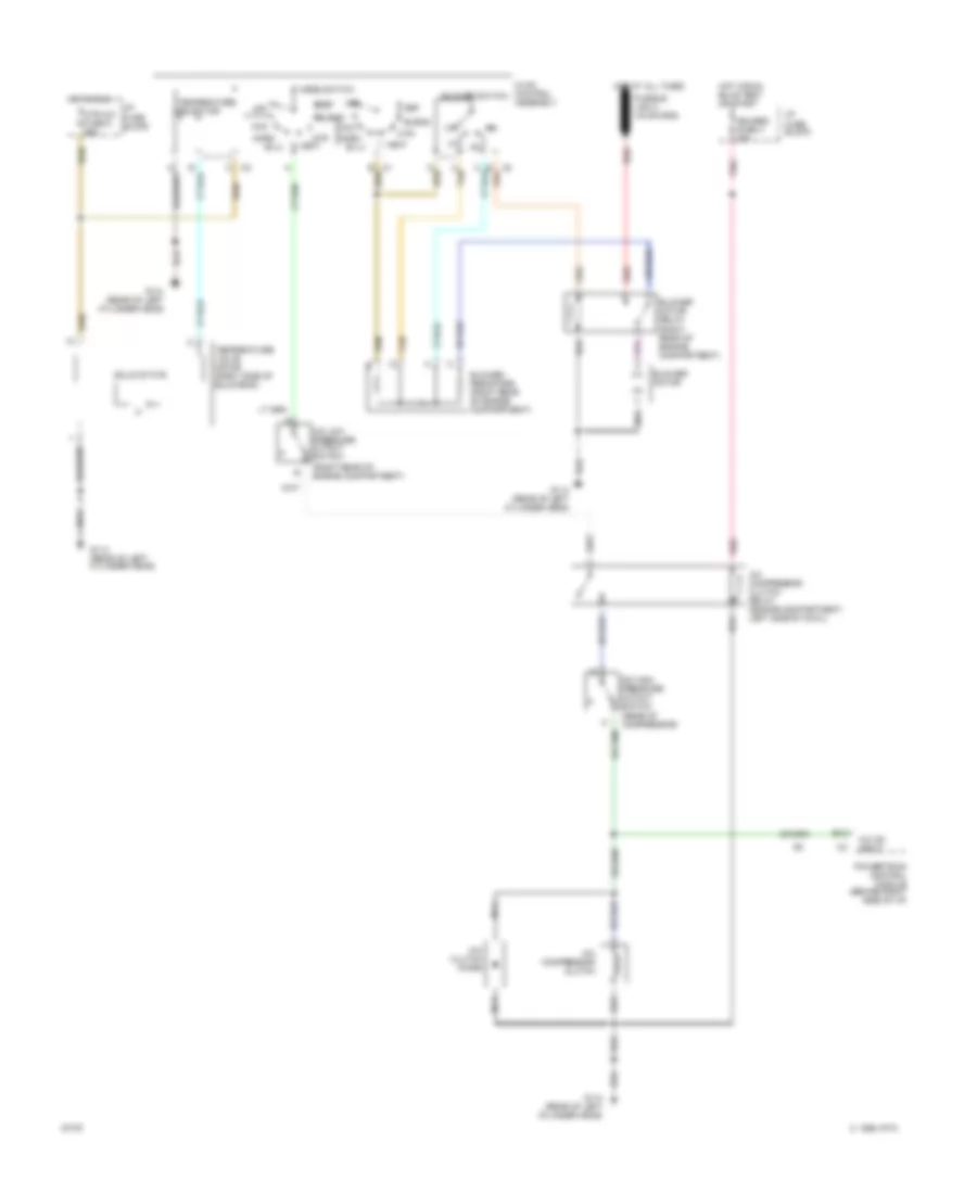 4 3L VIN W A C Wiring Diagram With PCM for Chevrolet S10 Pickup 1995