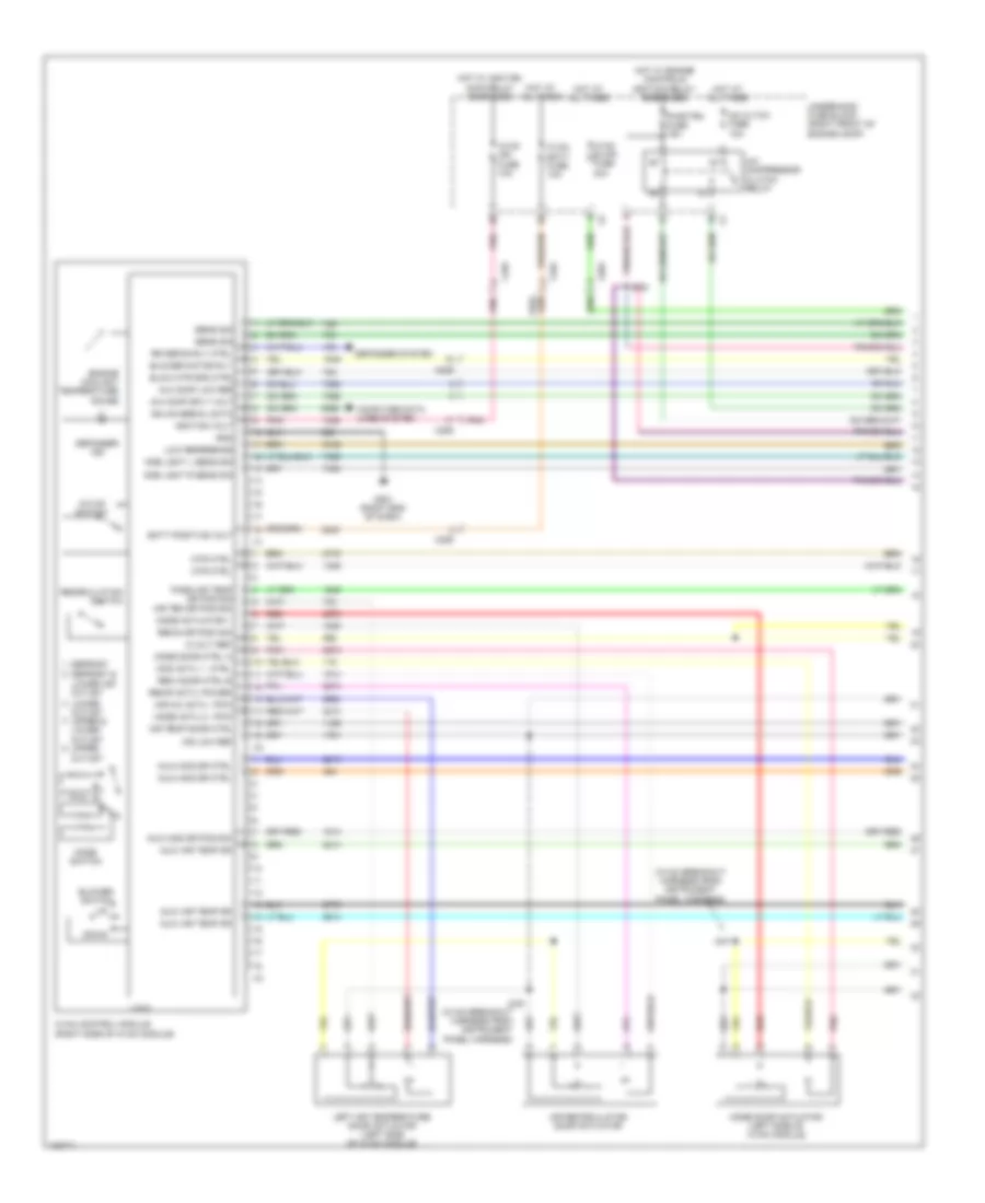 Automatic A C Wiring Diagram 1 of 3 for Chevrolet Caprice PPV 2013