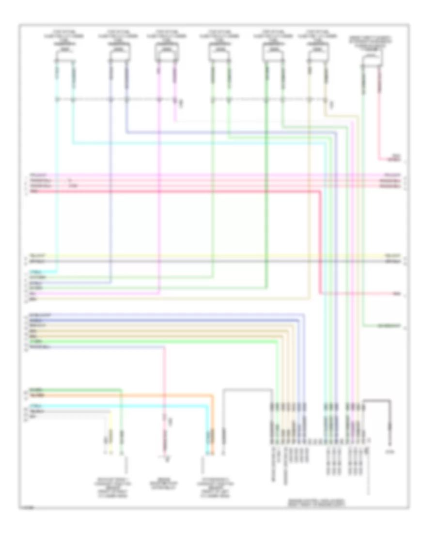 3.6L VIN 3, Engine Performance Wiring Diagram (5 of 6) for Chevrolet Caprice PPV 2013