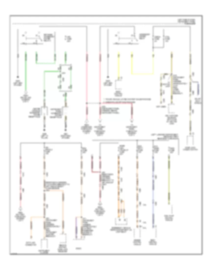 Power Distribution Wiring Diagram (6 of 7) for Chevrolet Caprice PPV 2013