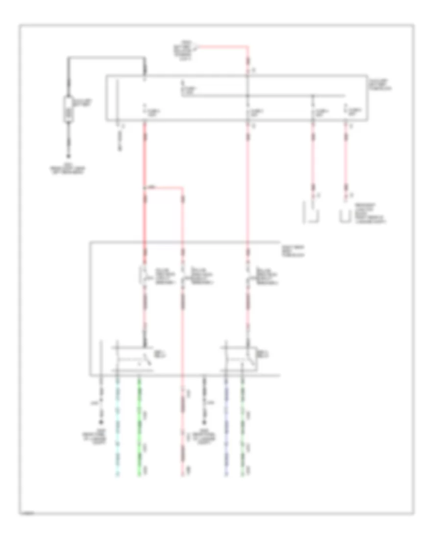 Power Distribution Wiring Diagram (7 of 7) for Chevrolet Caprice PPV 2013