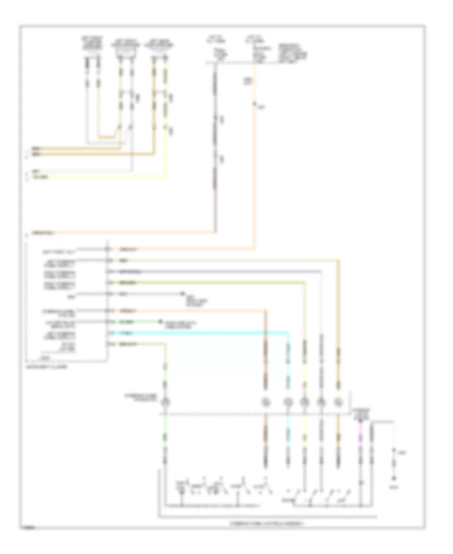 Radio Wiring Diagram (2 of 2) for Chevrolet Caprice PPV 2013