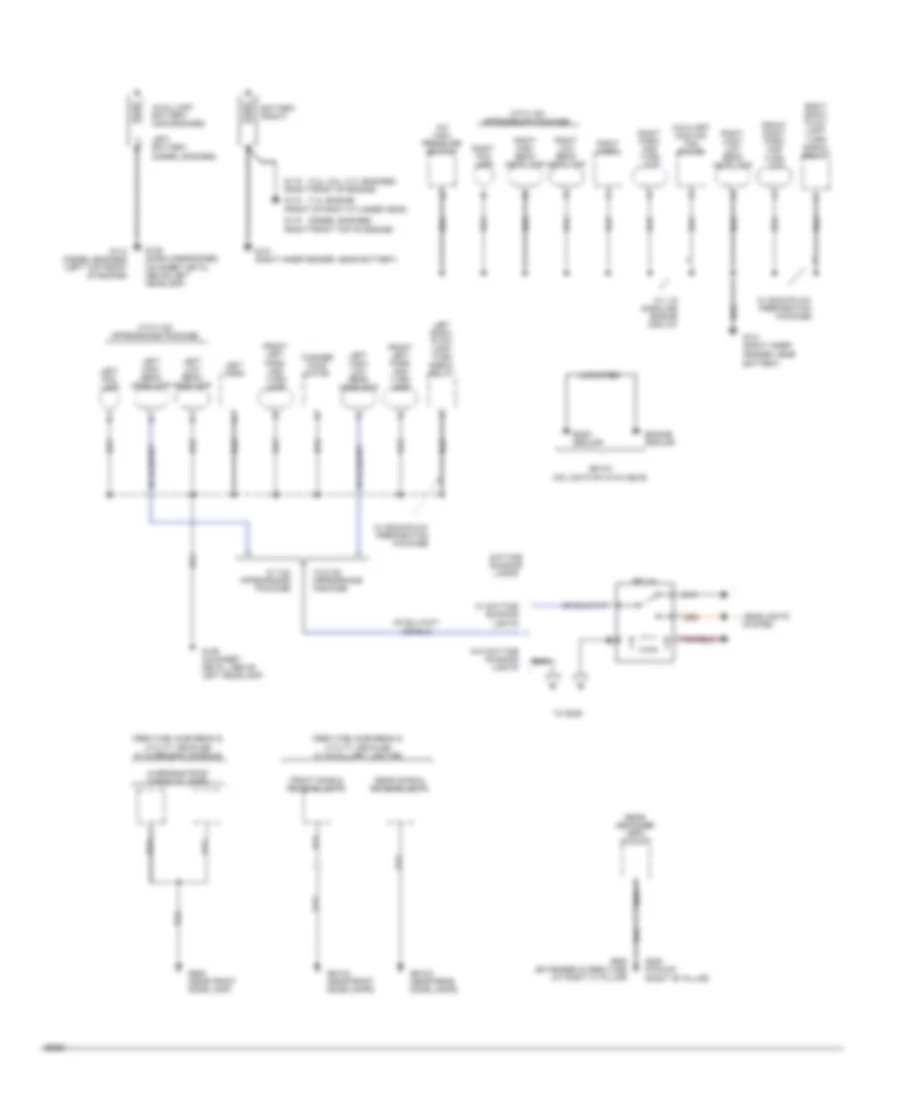Ground Distribution Wiring Diagram 1 of 3 for Chevrolet CHD 1994 3500