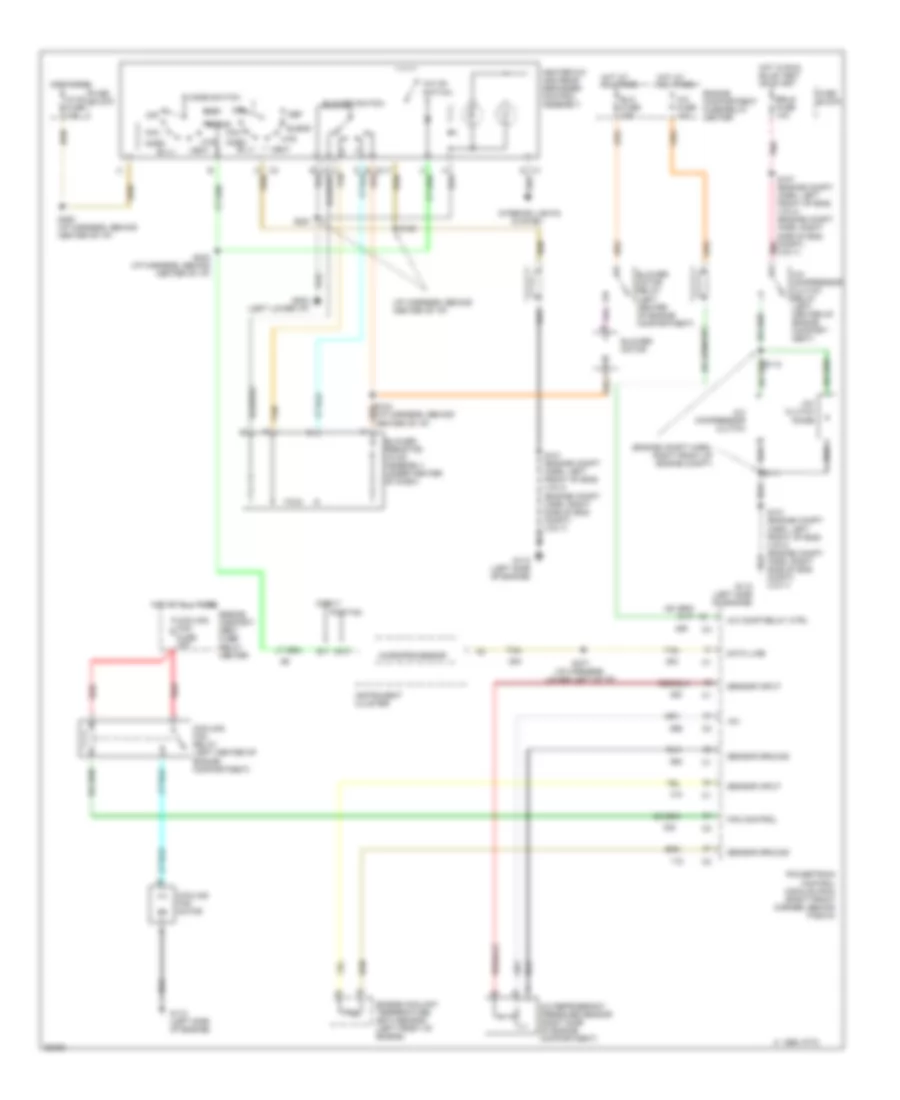 A C Wiring Diagram for Chevrolet Cavalier 1997