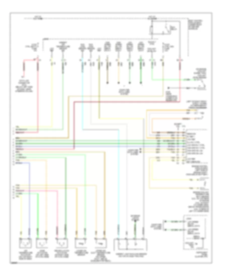 Automatic A C Wiring Diagram 2 of 2 for Chevrolet Malibu SS 2007