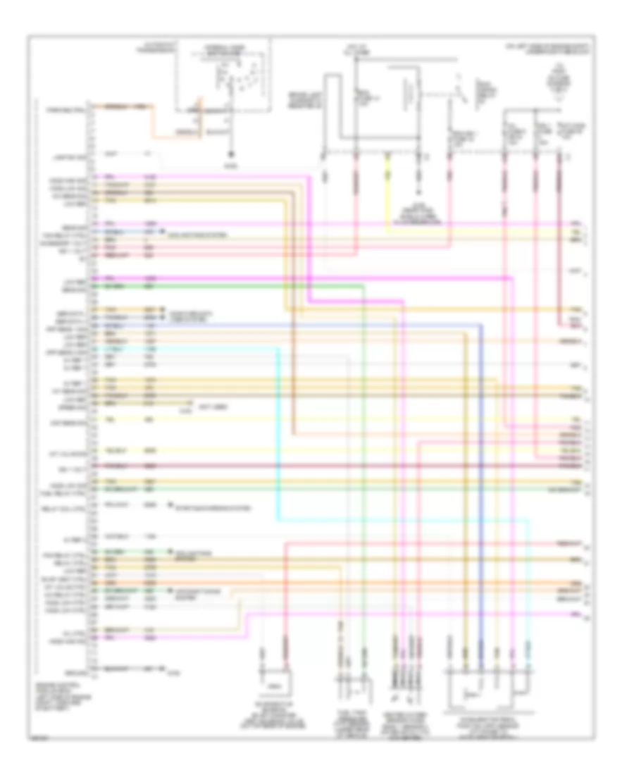 3 9L VIN 1 Engine Performance Wiring Diagram 1 of 4 for Chevrolet Malibu SS 2007